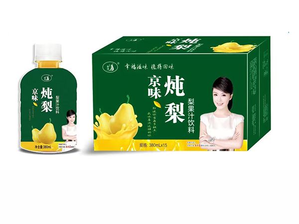 九州华洋京味炖梨梨果汁饮料380mlx15瓶
