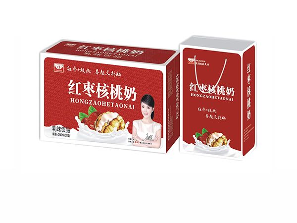 金九华饮品红枣核桃奶乳味饮品 250mlx20盒