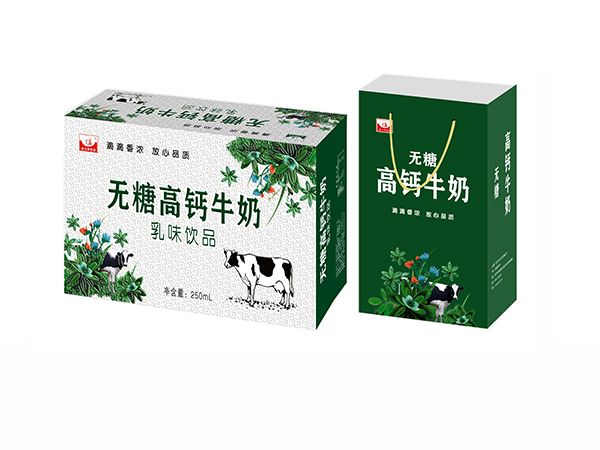 金九华饮品无糖高钙牛奶乳味饮品250mlx10盒